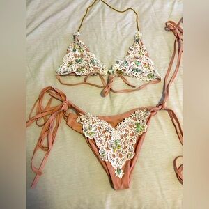 Fantasy style Boho gem bikini